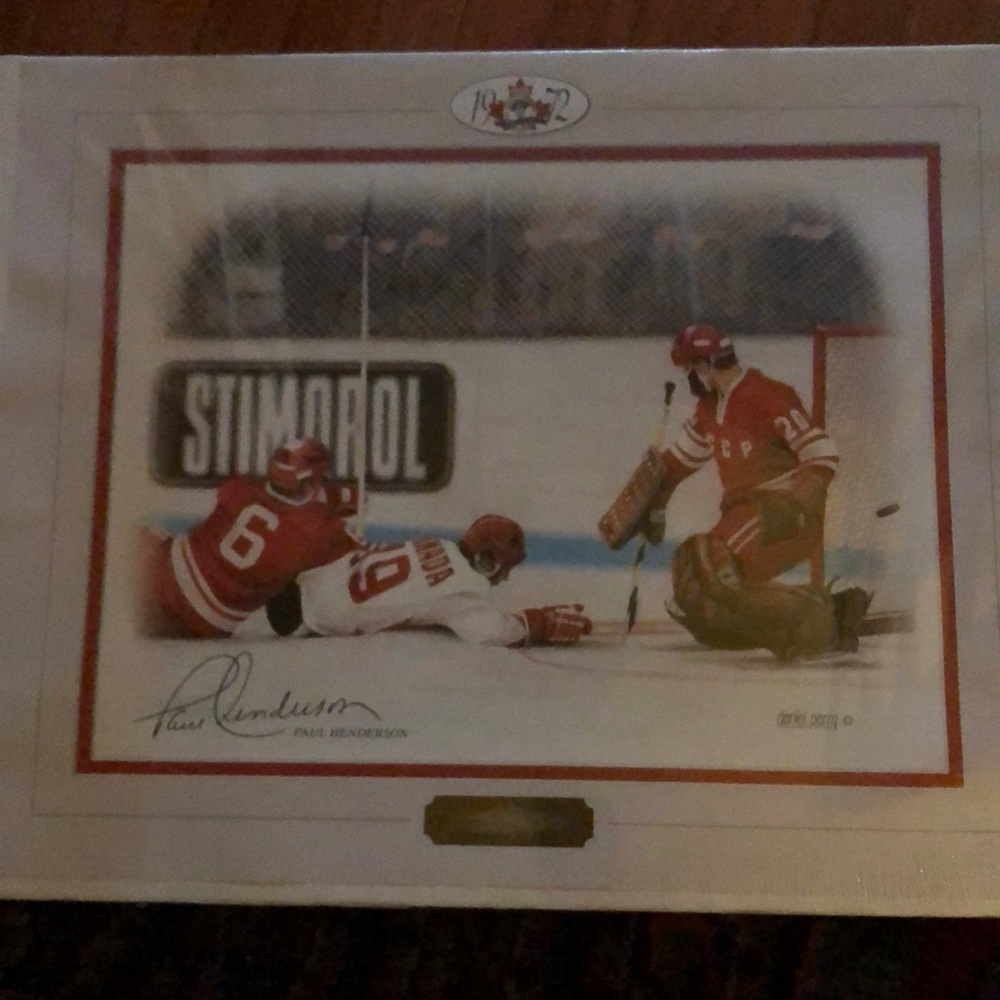 NWT sealed print 1972 Summit Series